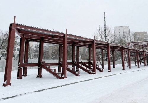 Каркасы зданий (ангары)